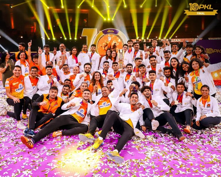 Pro Kabaddi League (PKL) 2024 winners Puneri Paltan - Madhusudhan Gowda