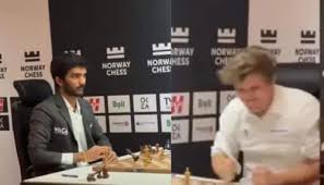 Gukesh defeats Magnus Carlsen in classical chess at Norway Chess
