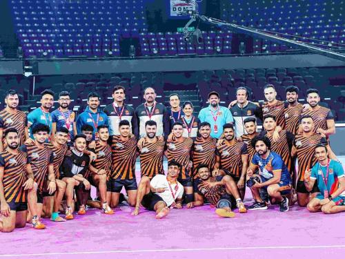 Pro Kabaddi League (PKL) season IX Silver Medalists Puneri Paltan